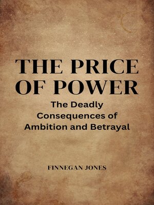 cover image of The Price of Power